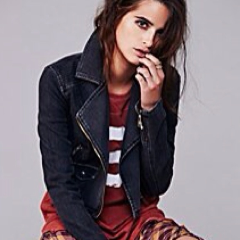 Free people moto jacket